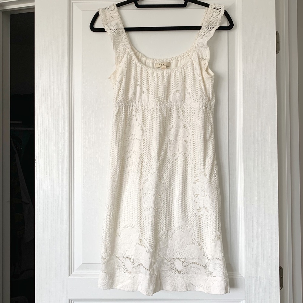 ⚡️NWOT! FOREVER 21 - Crochet Beach Dress S⚡️